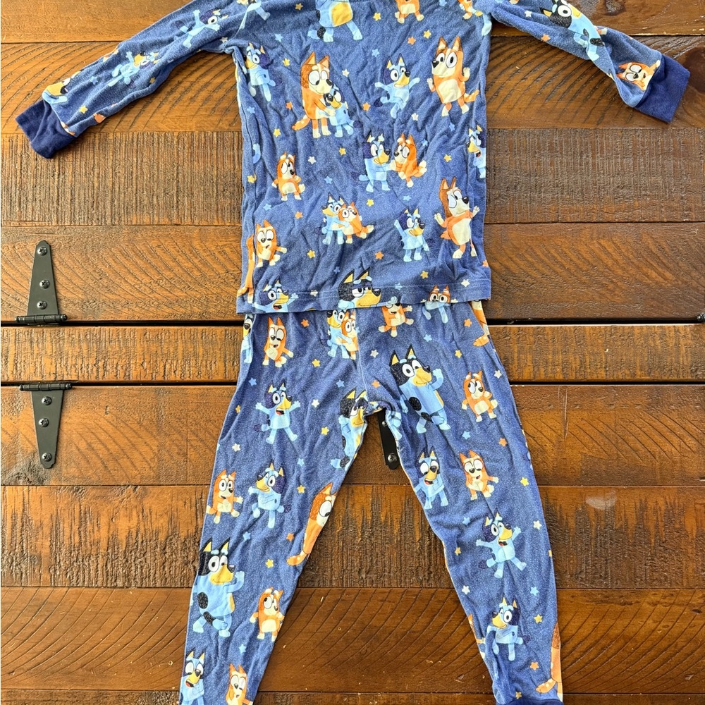 Little Sleepies Bluey 12-18 Month Pajamas